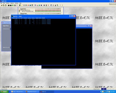 screen shot showing gate mode cc output