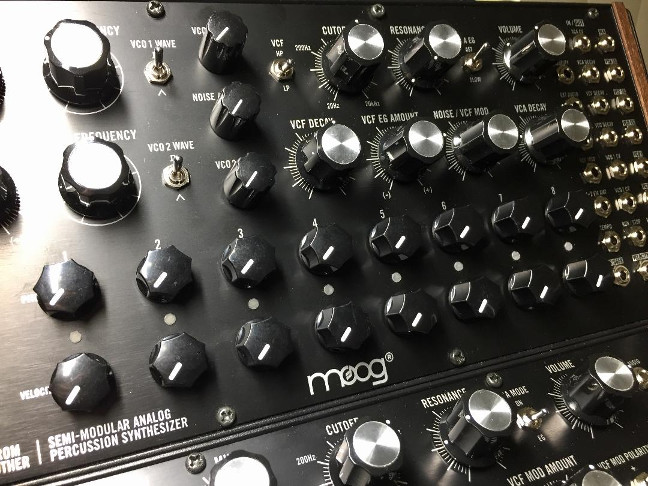 knob upgrade for DFAM - Moog Semi-Modular Analog Synthesizers
